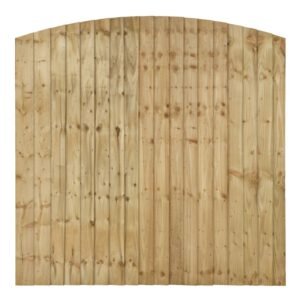 6x5 Plus Dome Featheredge Panel (5ft 6 centre)