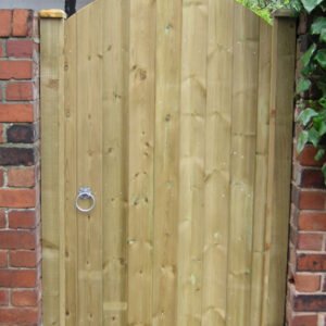 1.8 x .900 Shiplap Gate Domed (71" x 35 1/2")