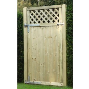 Lattice Top Tongue & Groove Gate